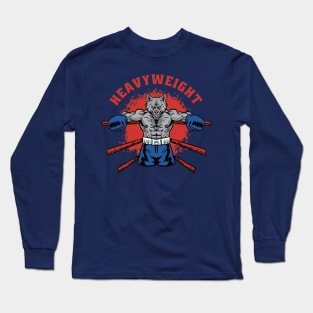 Heavy Weight Boxing Wolf Long Sleeve T-Shirt